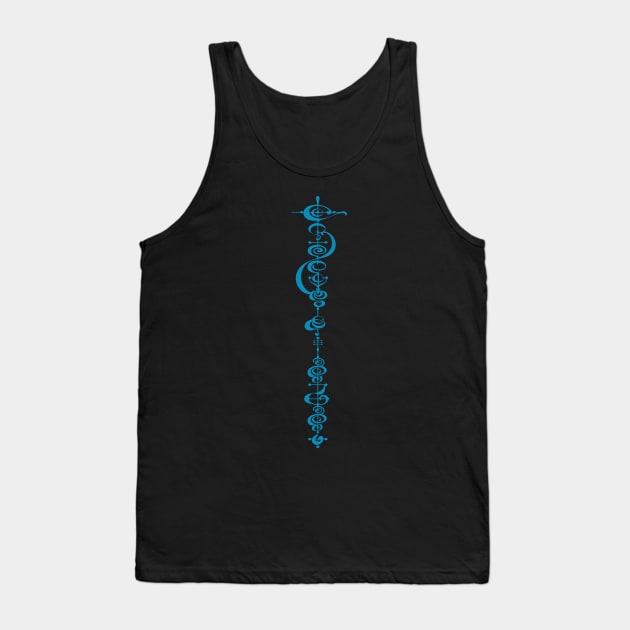 Vulcan Salute "dif-tor heh smusma" Tank Top by Ari